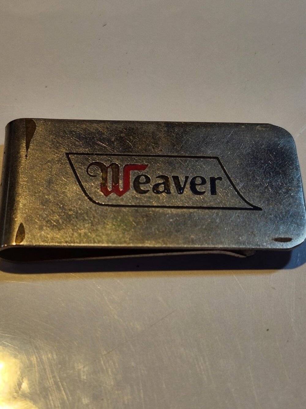 Weaver Clip Money Clip - Silver
